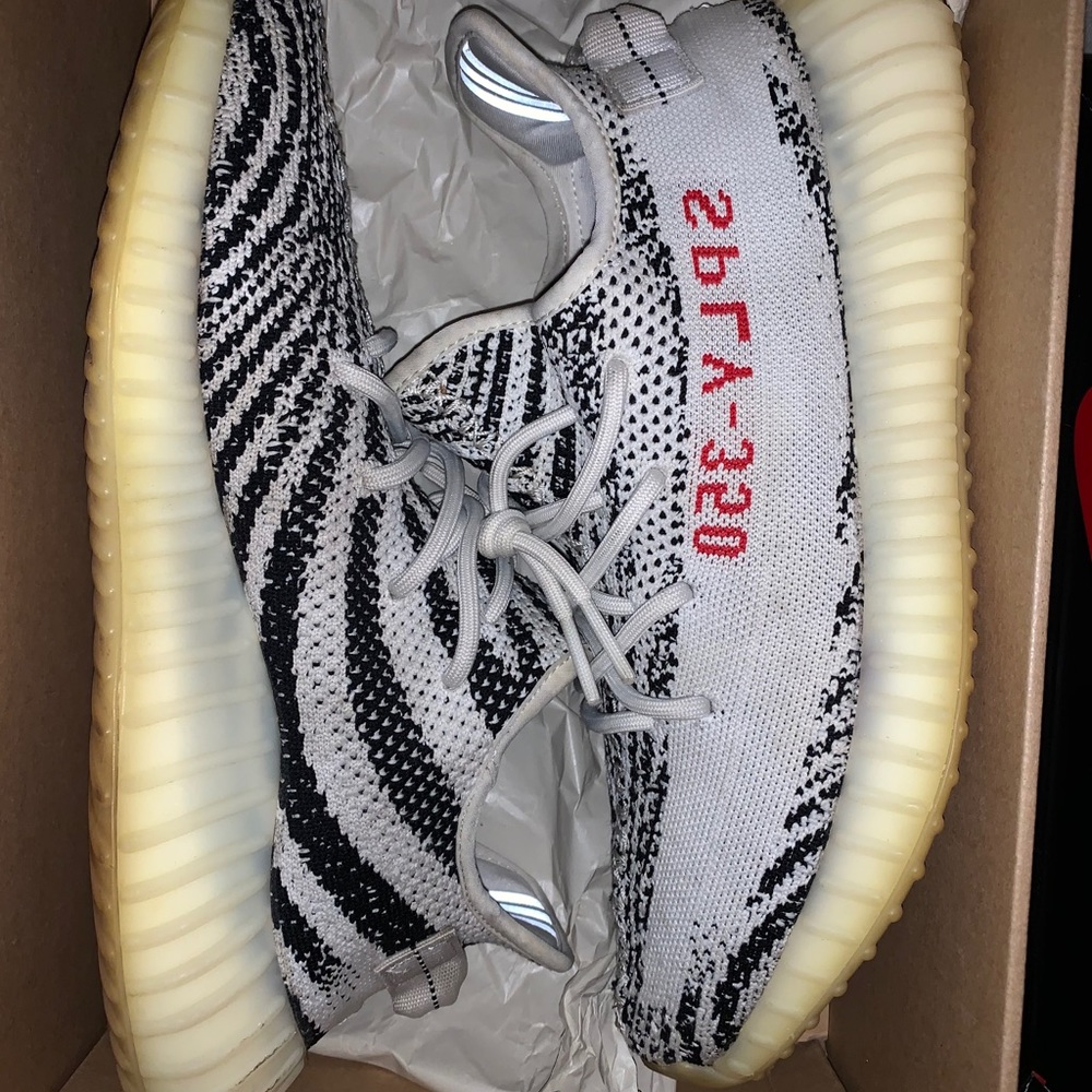 Zebra Yezzy V2 (First Drop) - image 3